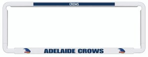 AFL ADELAIDE CROWS number plate frame