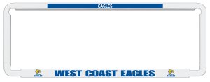 AFL WEST COAST EAGLES Car Number Plate Frame