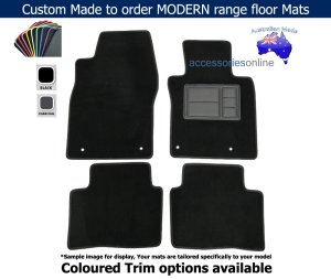 ALFA ROMEO GUILIETTA (Auto) (6/2013 to 2020) Modern Range tailored floor mats for FRONT & REAR