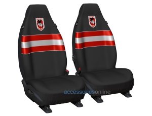 NRL ST GEORGE ILLAWARRA DRAGONS car seat covers