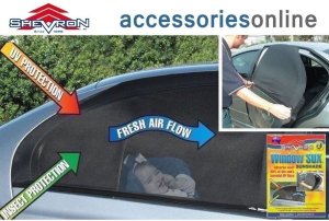 ALFA ROMEO WINDOW SOX ® CAR WINDOW SUN SHADES