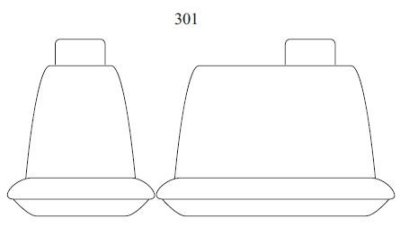 Front seat pattern