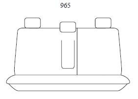 TOYOTA COROLLA [ZRE182R] Rear Pattern