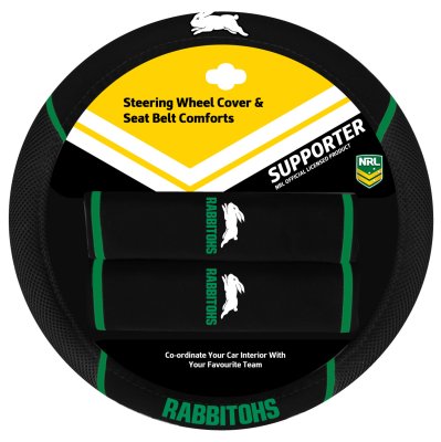 NRL SOUTH SYDNEY RABBITOHS steering wheel cover