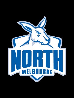 AFL NORTH MELBOURNE KANGAROOS logo