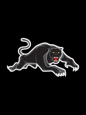 NRL PENRITH PANTHERS logo